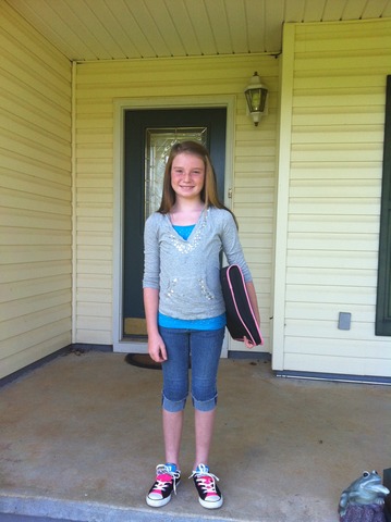 My first daughter was born.