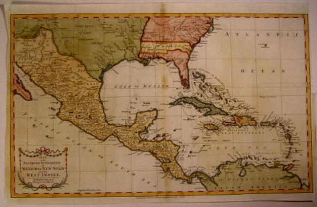The west Indies and Mexico