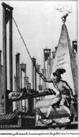 Execution of Robsphierre