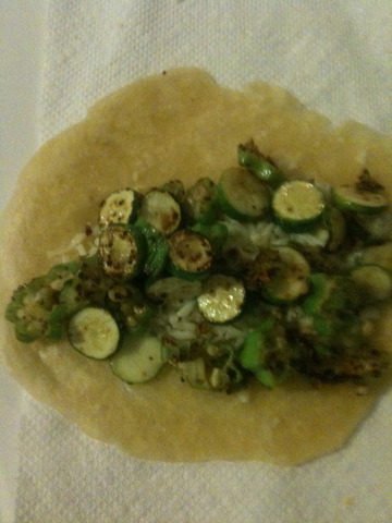Snake Gourd tacos!