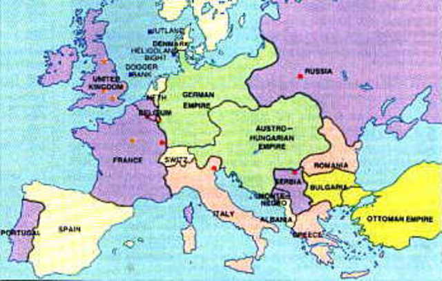 World War 1 Changes The Map of Europe