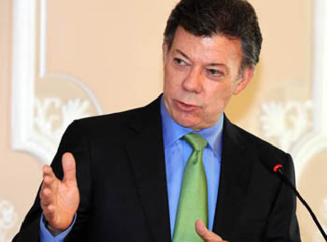 santos ratifica no a las zonas de despeje