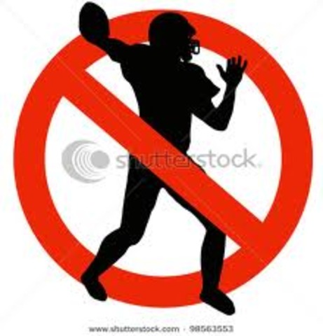 football is outlawed