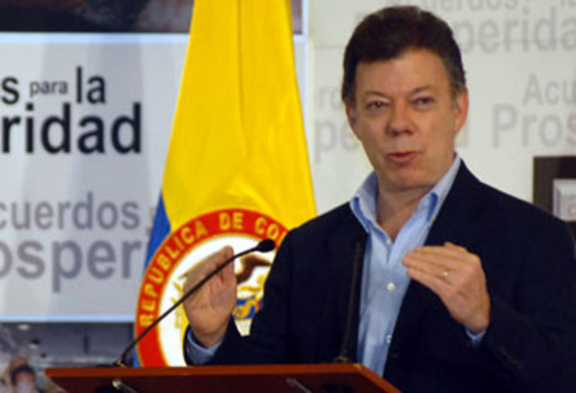 PRIMER AÑO DE SANTOS EN LA PRESIDENCIA