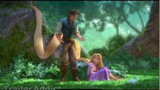 Rapunzel has fun and enjoys the outside world but she feels guilty and says her mothers heart would be broken