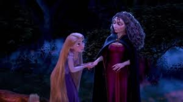 Theives and Gothel trick Rapunzel