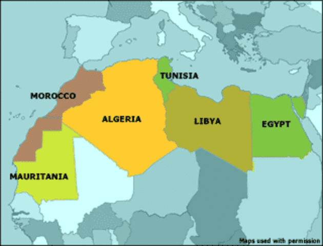 Spread to North Africa