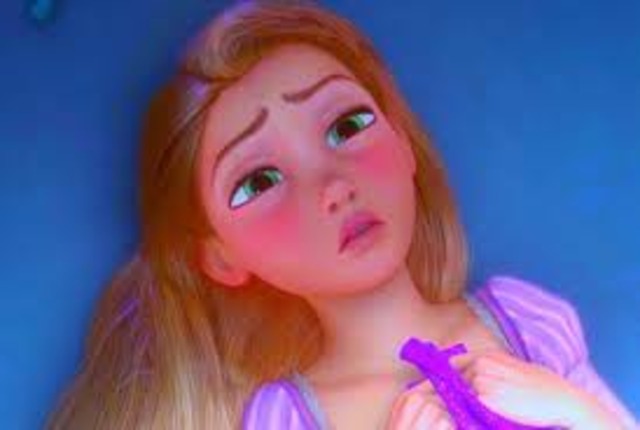 Rapunzel realizes she is the lost princess