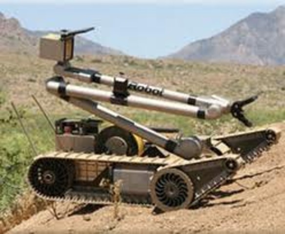 Packbot used in Afghanistan