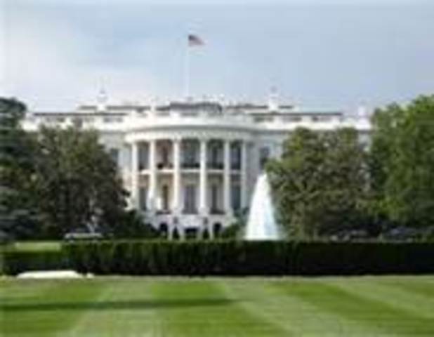 The White House launches its website, www.whitehouse.gov