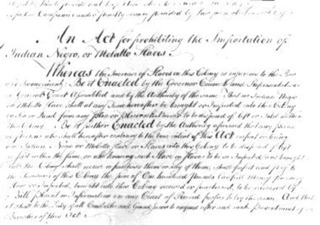 Slavery Abolished in Massachusetts