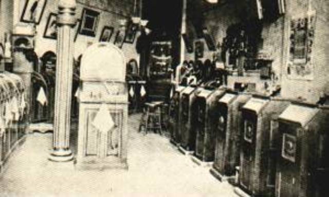 First Kinetoscope parlor