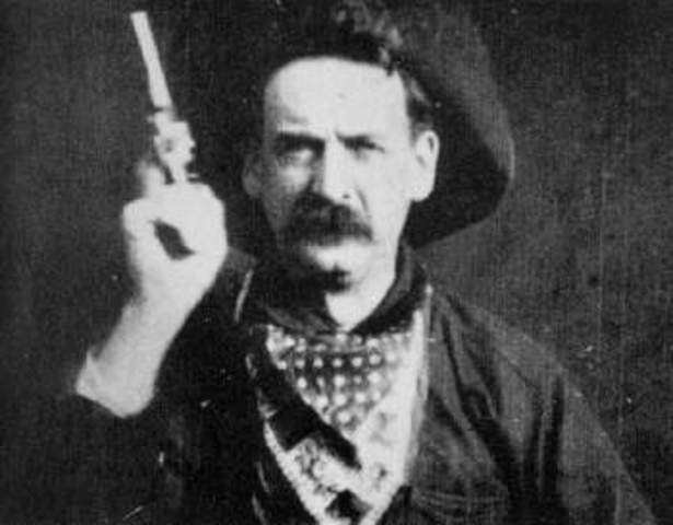 The Great train robbery filmed