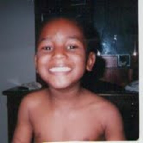 Marlon in his first house!