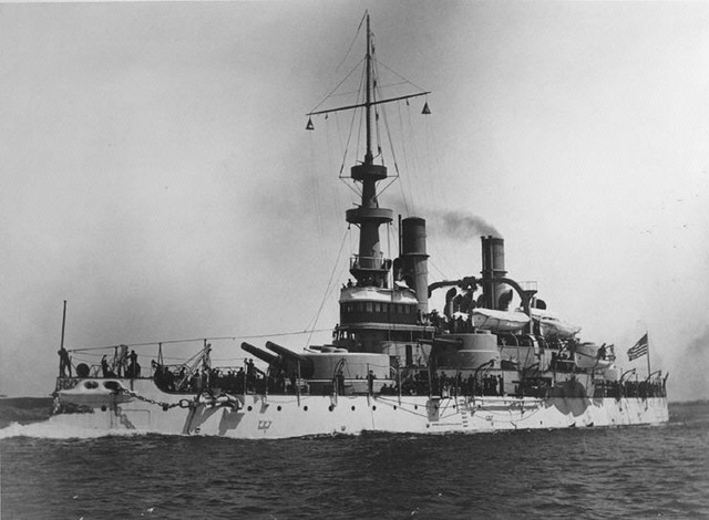 Indiana Class Battleships Launched