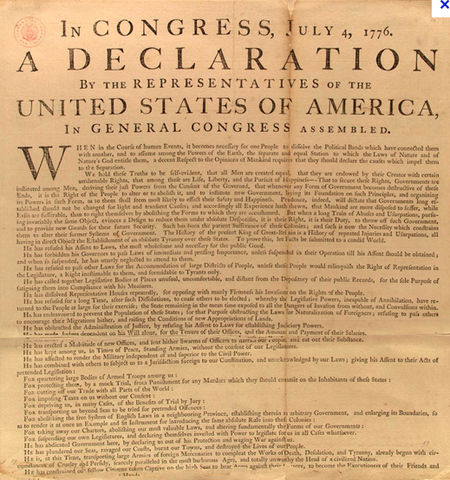 Declaration of Independence