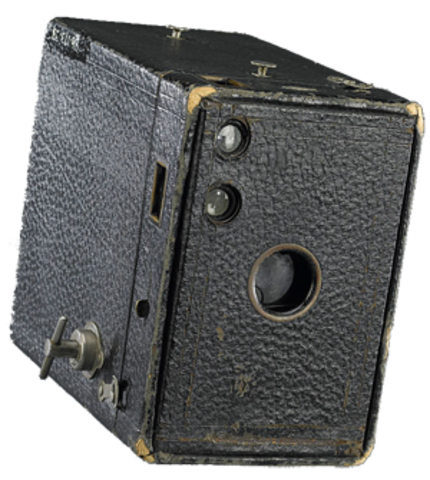 First handheld Box camera