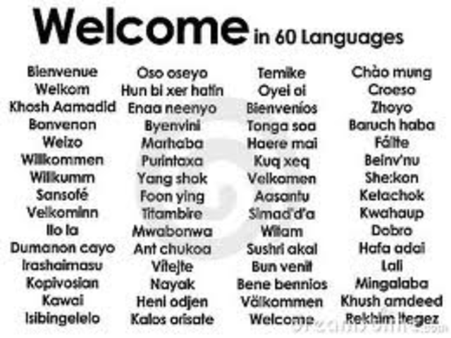 different language : )