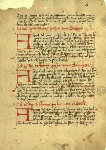 Cròniques i cavallers S. XIII