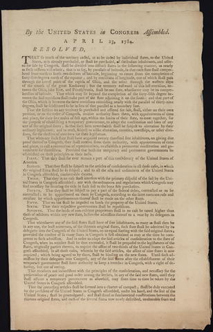 Ordinance of 1784