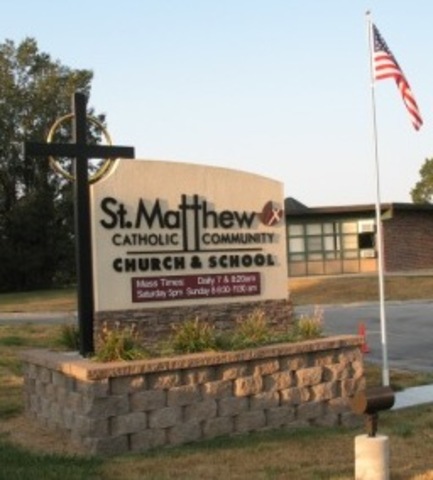 I start pre-school at St. Matthews