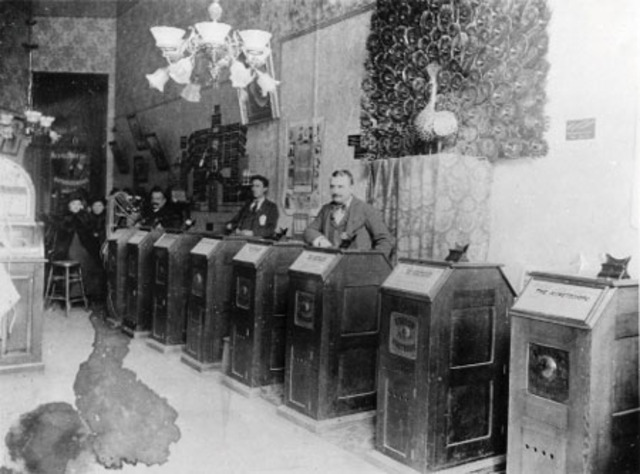 First kinetoscope parlor opened in New York