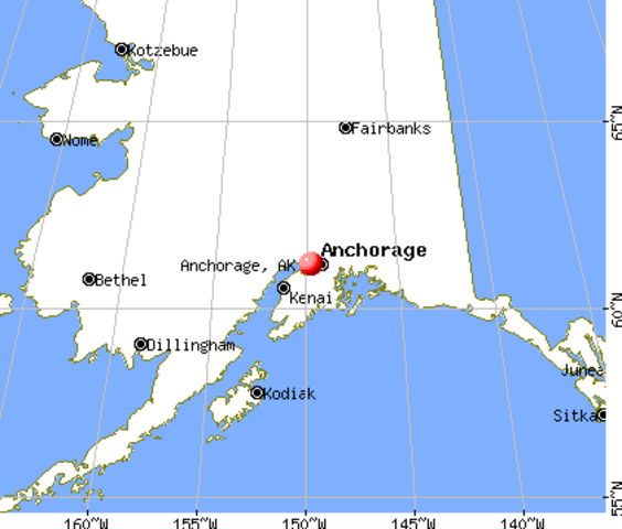 Moved to Anchorage, Alaska