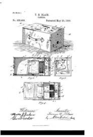 First Hand-held Box Camera