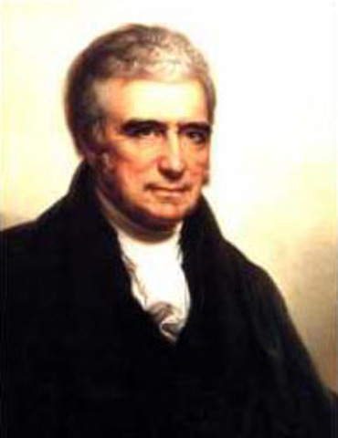 Congress narrowly selects Jefferson president; Adams appoints John Marshall and “midnightjudges”
