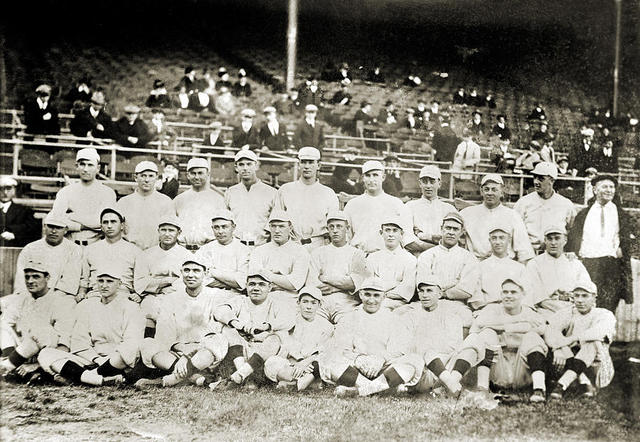 The Red Sox win their fourth World Series.