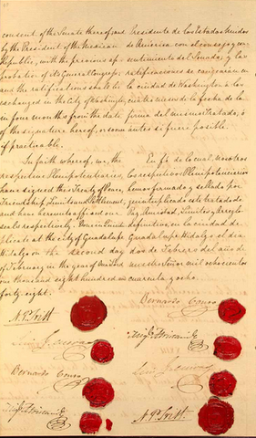 Treaty o Guadalupe Hidalgo