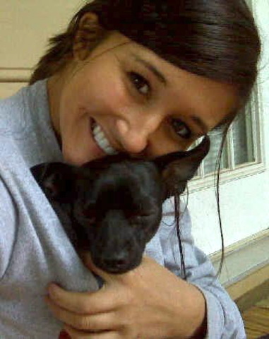 I got my puppy, Sampson