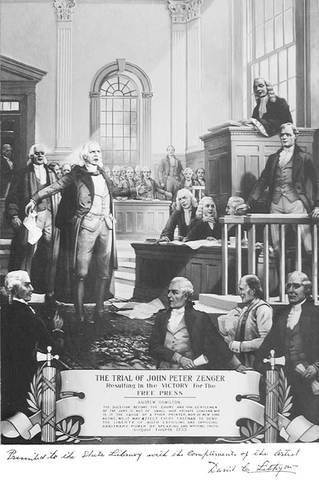 The John Peter Zenger trial
