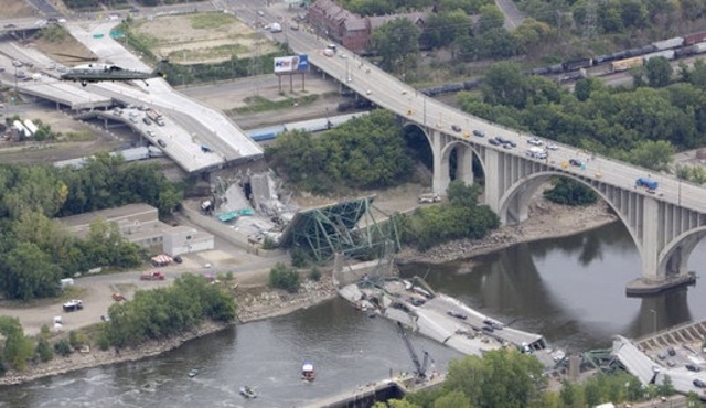 Minneapolis Bridge Collapses