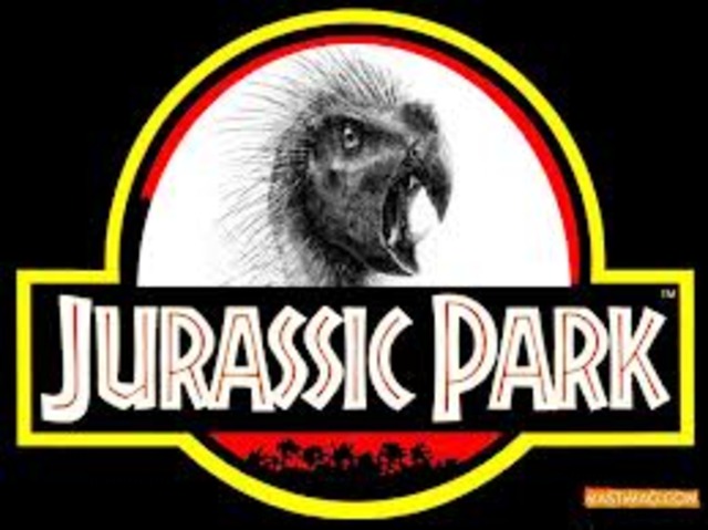 watch the awesome movie jurassic park with my friends