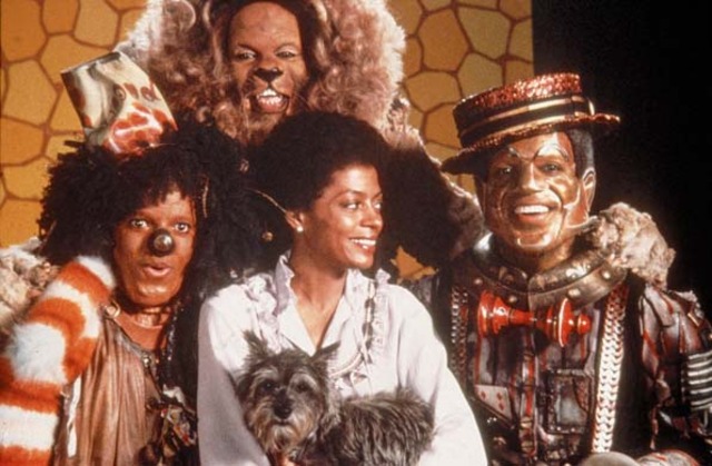 Michael Jackson plays the scarecrow in The Wiz