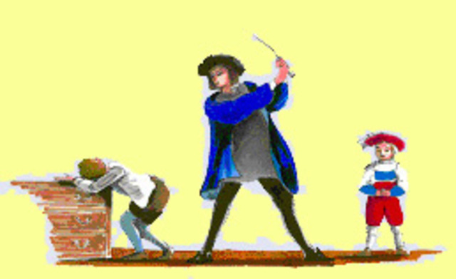 The wipping boy got wipped