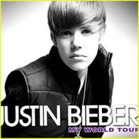 His First Tour " My World " Is Promoted