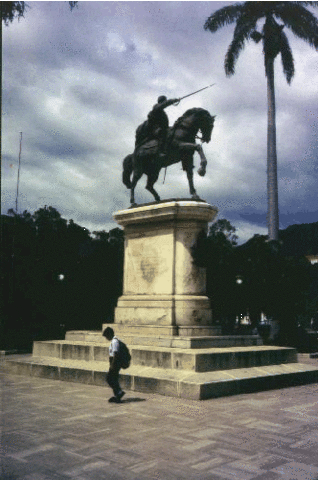 Simón Bolivar more en Santa Marta.