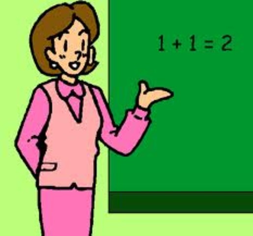 My first job as a teacher