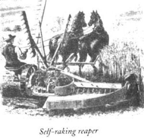McCormick Self Raking Reaper