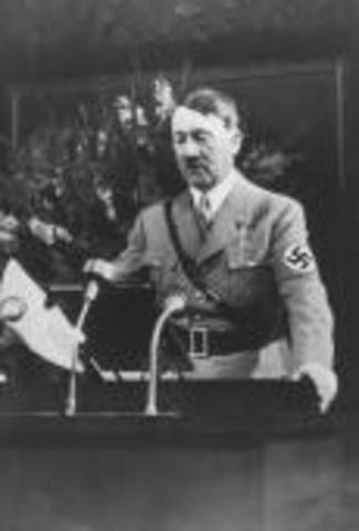 Adolf Hitler becomes Chancellor of Germany