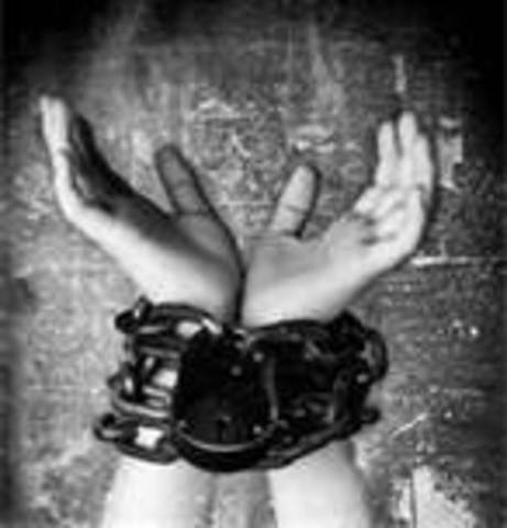 First African slaves begin to be brought across the Atlantic to New Spain