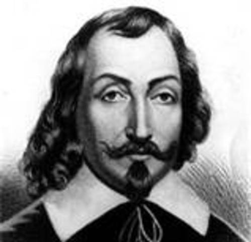 Samuel de Champlain founds first colony for New France, in Nova Scotia