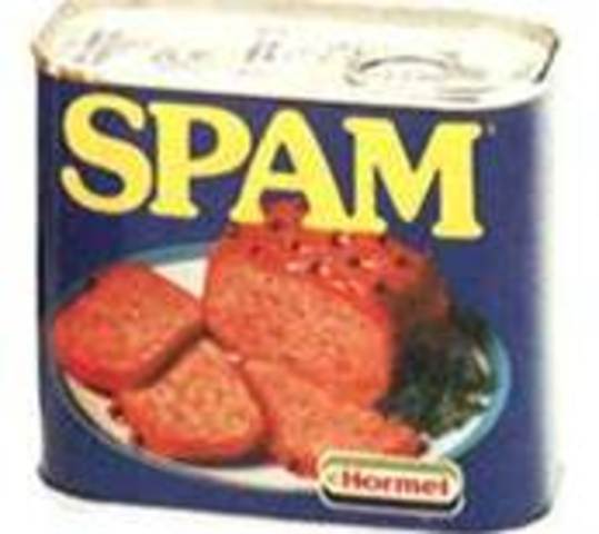 Spam is born