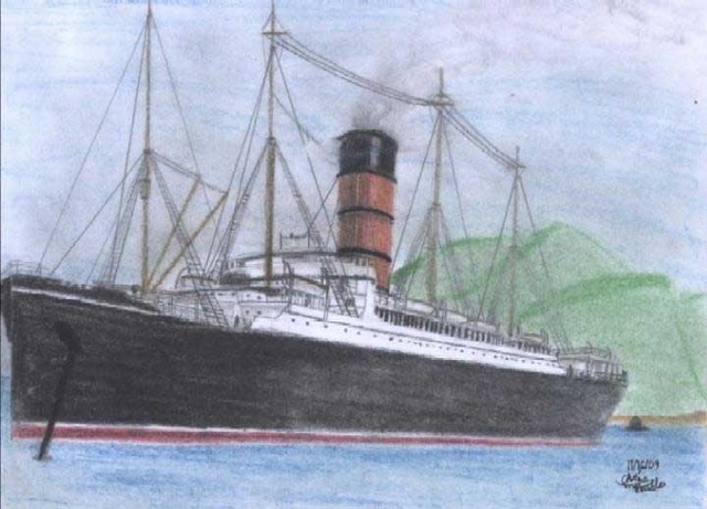 First Lifeboat Picked up by Carpathia