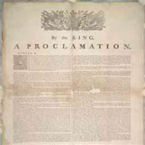 proclamation of 1763