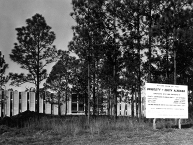 The University of South Alabama is created by the Alabama Legislature