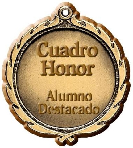 Cuadro de Honor 1er Periodo
