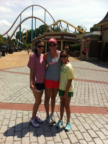 My first trip to Six Flags